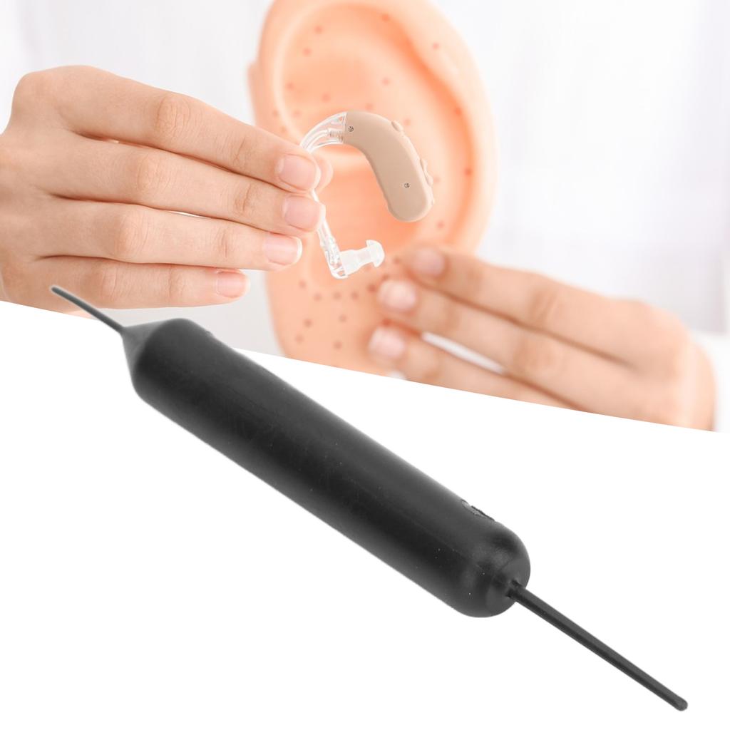 20pcs Hearing Amplifier Short Needles Portable Hearing Amplifier Cleaning Kit for Sound Tubes