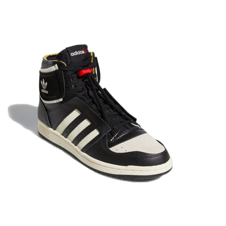Adidas Top Ten Mid Black Beige Unisex Sneakers S24115