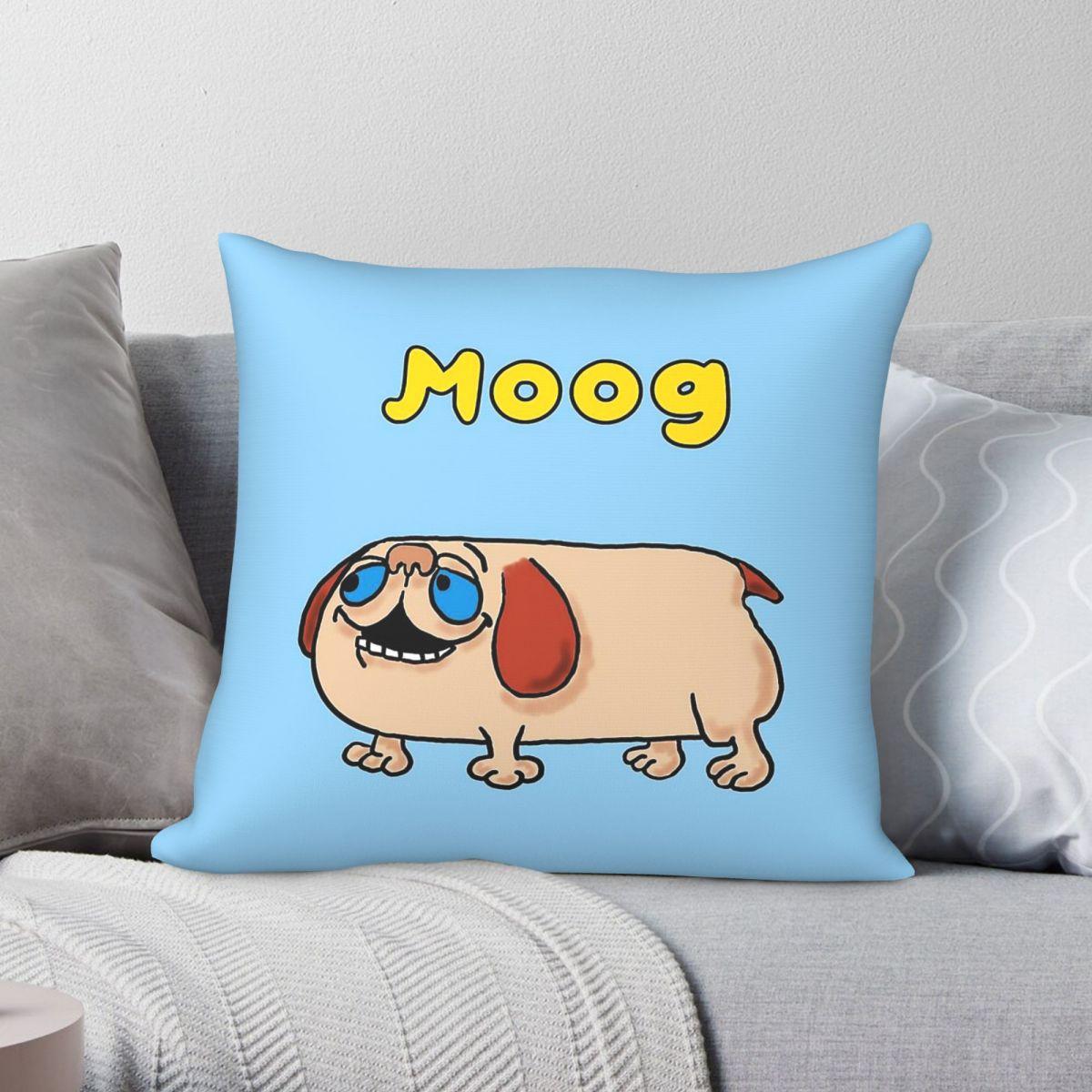 Exquisite Ornaments Unisex Willo The Wisp The Moog Square Pillowcase Polyester Linen Velvet Creative Zip Decorative Home Cushion Cover
