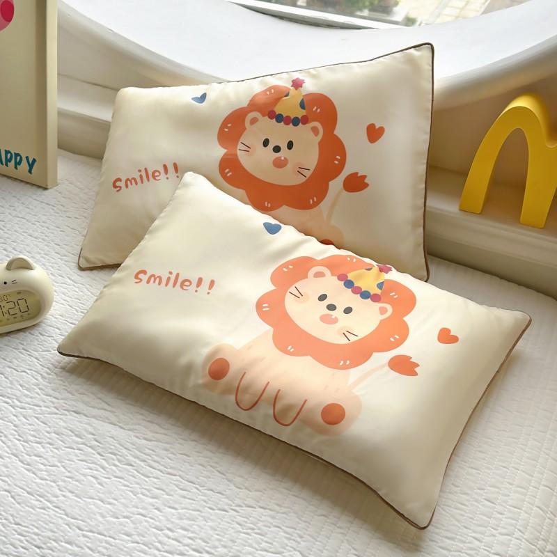 Soft Tencel Pillowcase Kids Toddler Bedding Set 30x50cm 35x55cm 40x60cm Cool Feel Cotton-Like Sleep Cover