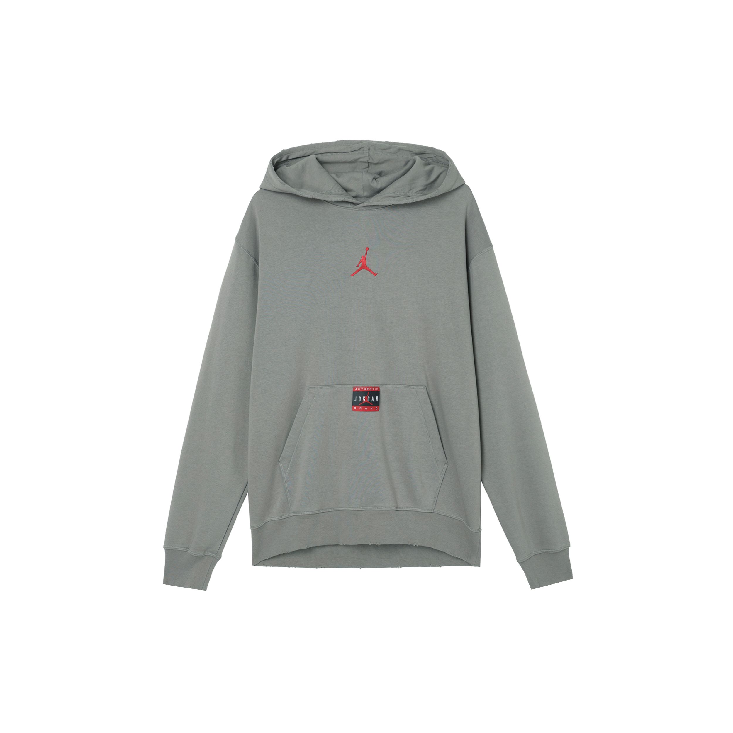 Jordan Brooklyn Fleece Pullover Hoodie  Black Grey  HV5046-029 S