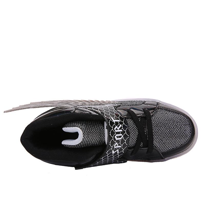 LED Light-Up Kids' Dance Shoes - 7-Color Flashing Sneakers for Boys & Girls, Ages 6-10