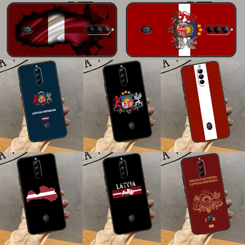 Latvia Flag Case For Nubia Red Magic 6S 7S Pro 6 7 8 9 10 Pro 5G 6R RedMagic 8S 9S 8 9 10 Pro Plus Coque