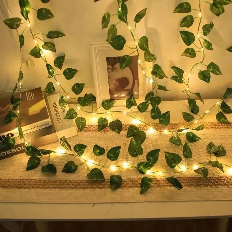 Artificial Sunflower Plant Festoon LED String Light Wedding Holiday Garland Lamp for Outdoor Garden Home Camping Room Decoration