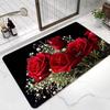 Diatom mud floor mat bathroom absorbent mat bathroom kitchen entrance door household quick-drying anti-slip mat can be cut