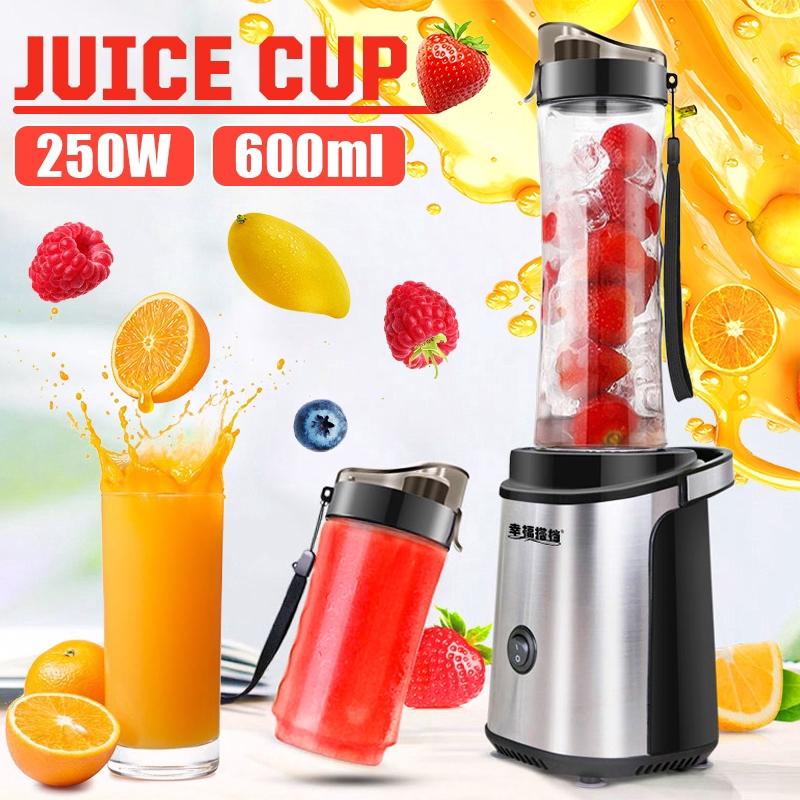 600ml Fruit Vegetables Blenders Cup 250W Cooking Machine Portable Electric Juicer Mixer Kitchen Food Processor AC220V