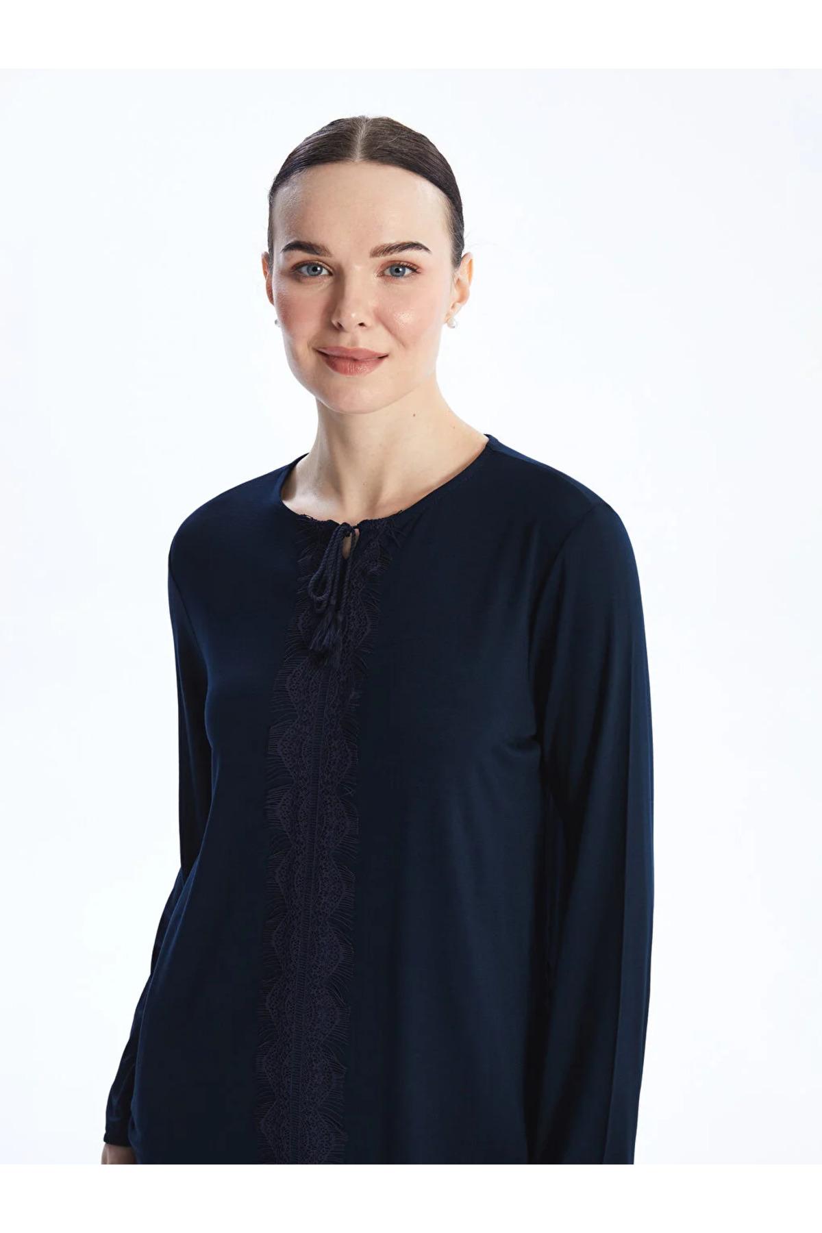 

Жіноча блуза з довгим рукавом і вишивкою LCW Grace 2XL