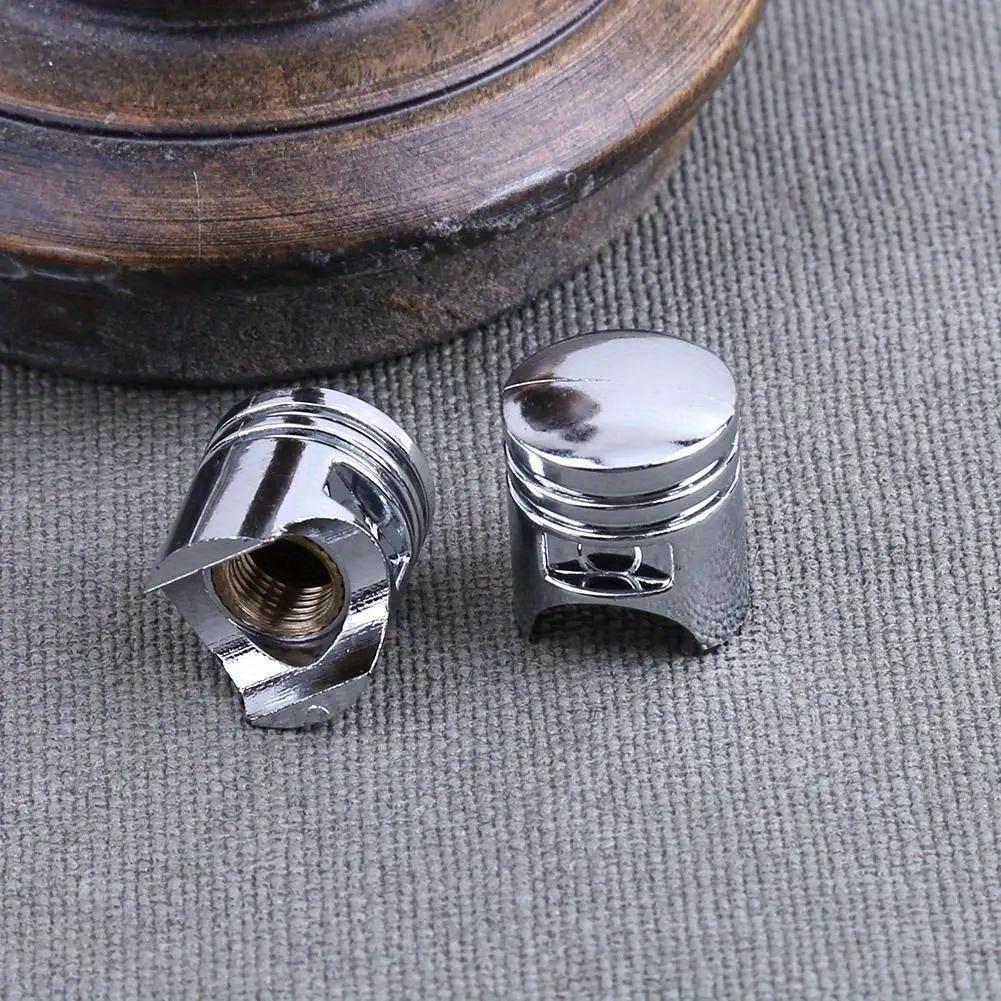 4Pcs Tire Valve Caps Protection Cover Dustproof Car Wheel Tire Valve Stem Dust Covers Accessories for Car Truck Bike Motorcycle