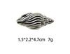New Fashionable Europe and America Golden Starfish Shell Duckbill Hair Clip for Women Elastic Girl Hair Accessories Headwear