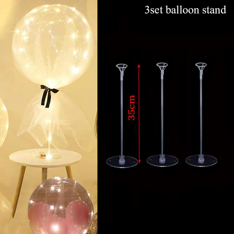 WEIGAO 7/10 Tube Balloon Stand Birthday Balloons Arch Stick Holder Wedding Decor Baloon Globos Birthday Party Decorations Kids