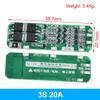 TZT 1/3/5PCS 1S 2S 3S 4S 3A 20A 30A Li-ion Lithium Battery 18650 Charger BMS Protection Board For Drill Motor Lipo Cell Module