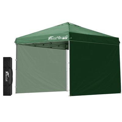 FIELDOOR Easy To Assemble One-touch Tarp Tent G03 Steel Frame Dedicated Side Curtain2 Side Sheets Included Wind Ventilation High Water Resistance &