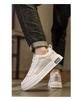 Men's Low-Top Canvas Shoes: Breathable, Anti-Odor, Non-Slip, Height-Increasing Casual Black Sneakers for Summer