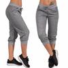 Sport Estivi Donna Pantaloni Capri Estivi con Coulisse Jogging?Pantaloni Harem Ampi
