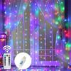 Xiaomi Christmas USB Curtain String Fairy Lights 8 Mode 6/3M LED Garland Remote For Party Garden Home Wedding Decoration New Year 2025