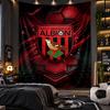 Wall Hanging Tapestry West Bromwich Albion Football Print Cloth for Living Room Bedroom Home Decor