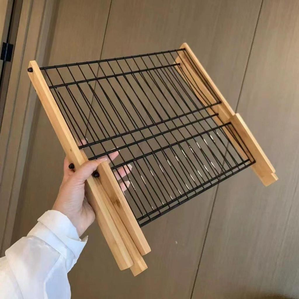 X-shaped Foldable Bowl and Dish Storage Rack, Bowl Rack, Drain Rack, Countertop, Multifunctional Kitchen Storage Rack