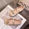 Spring and Autumn Shoes New Fashion Single Shoes Foreign Princess Children's Leather Shoes Soft Sole Baby Girls Princess Wind Princess Shoes