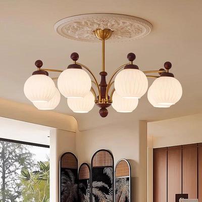 Vintage French Chandelier: Second-Hand Grand Hall Light - Retro Living Room or Bedroom Fixture, 2025 Model