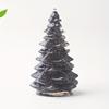 1pc Small Christmas Tree with Natural Crystal Synthetic Gemstone Inside, Lucky and Prosperous Growing Fluorite Bonsai Money Plant