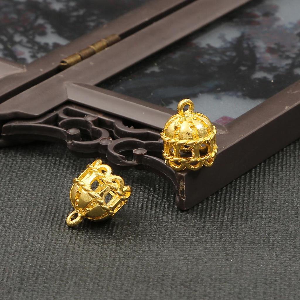 1Pz 12*14mm Lega Multiforni Accessori Nappa Per Componenti Gioielli Creazione Fai Da Te Decorazione Charms