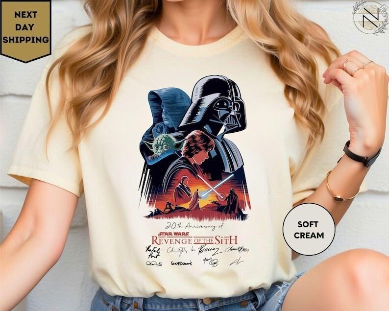 Vintage Starwars Revenge of the Sith Shirt Anakin Skywalker Shirt S