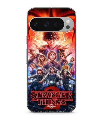 Case - MANIACASE - Google Pixel 9 Pro - Soft - Black - Stranger Things Season 2