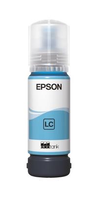 Epson 108 Ecotank (C13T09C54A) Ink Refill Bottle, Light Cyan