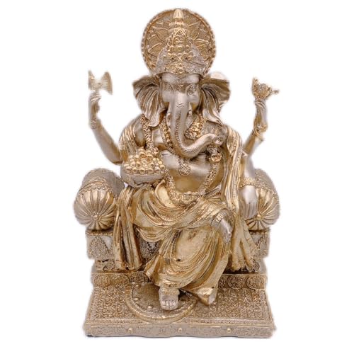 Золотая фигурка Ганеши, Индийский бог слонов, Азиатские товары, Статуэтка слона, исполняющего желания [DLAVE]