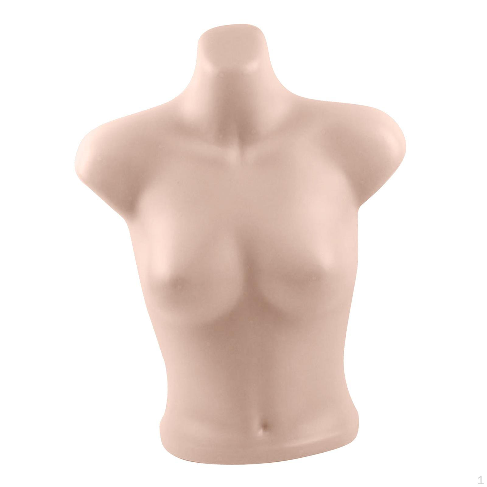 

Женский манекен торс бюстгальтер дисплей модель половина тела портативный профессиональный манекен нижнее белье Skin Color