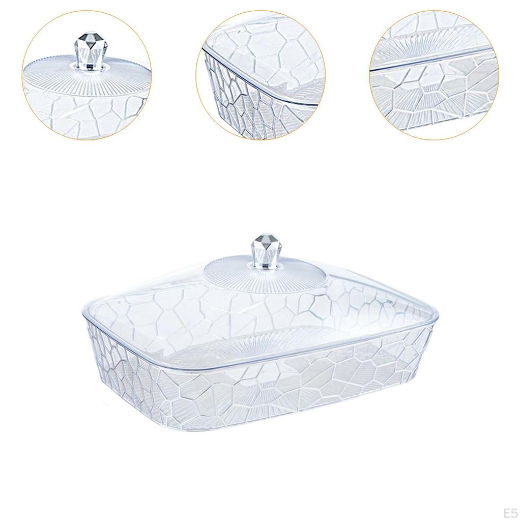 Serving Tray Fruit Decorative Home Decor Storage Container Organizer for Party Birthday