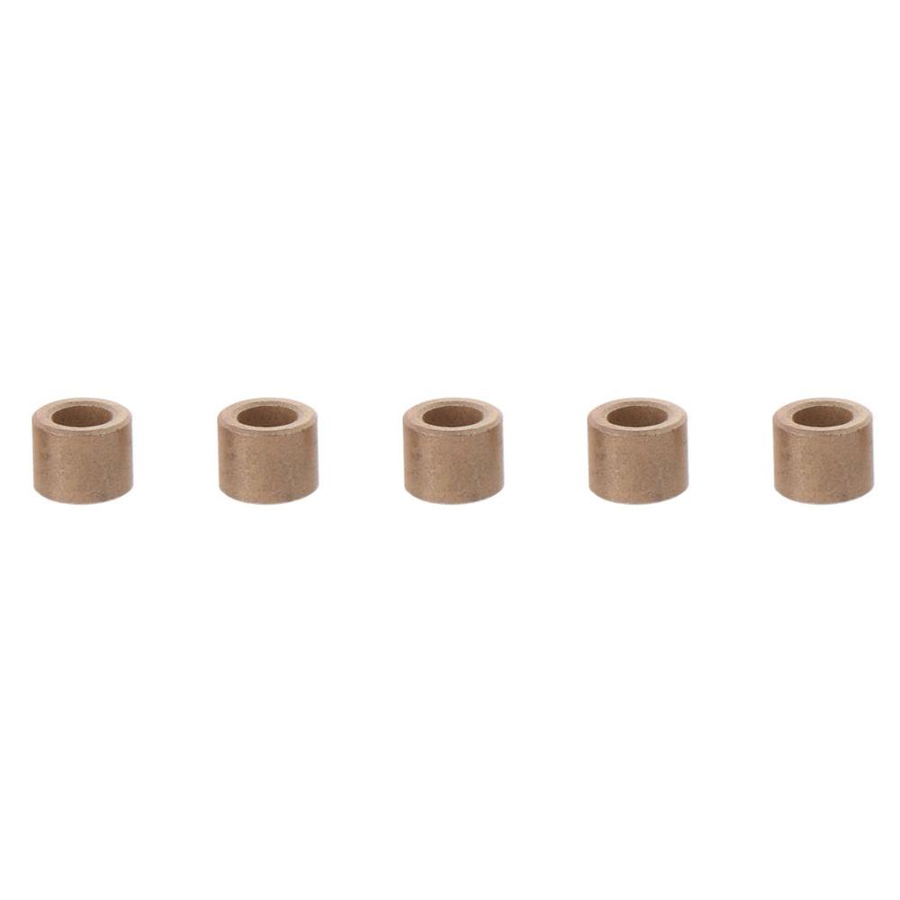10pcs Sintered Bronze Self-Lubricating Bushings Gold Bronze Bushings Plain Bearings Machine Tools