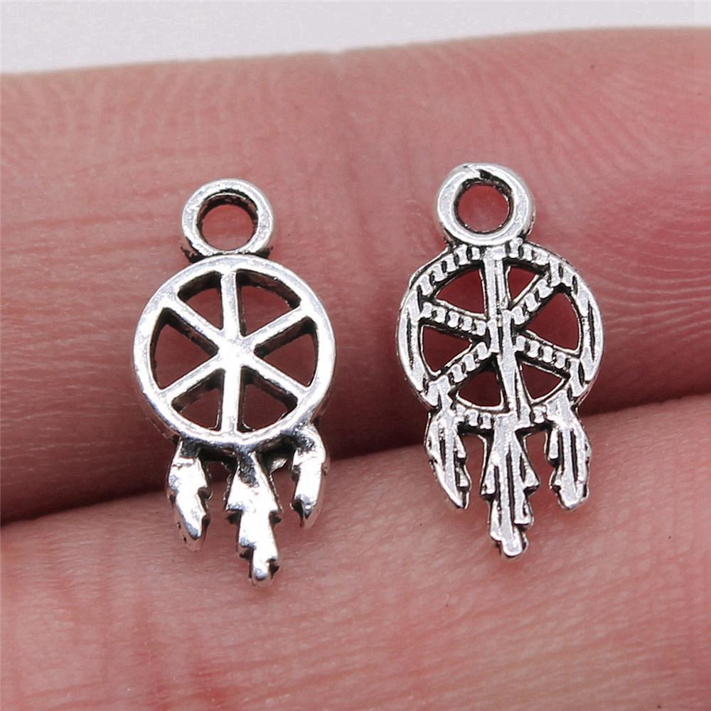Charms Small Flower Pendants Wedding Jewelry Findings QC116
