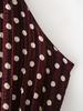 2026 European Spring Polka Dot Halter Neck Midi Dress for Women