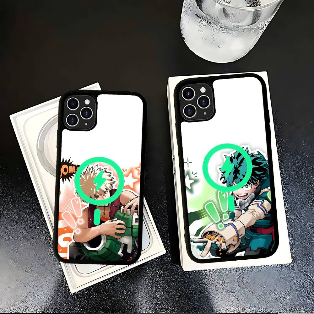 My Hero Academia Katsuki Bakugo My Hero Phone Case Magnetic For IPhone 17 16 15 14 13 12 11 Pro Max For Magsafe Magnetic