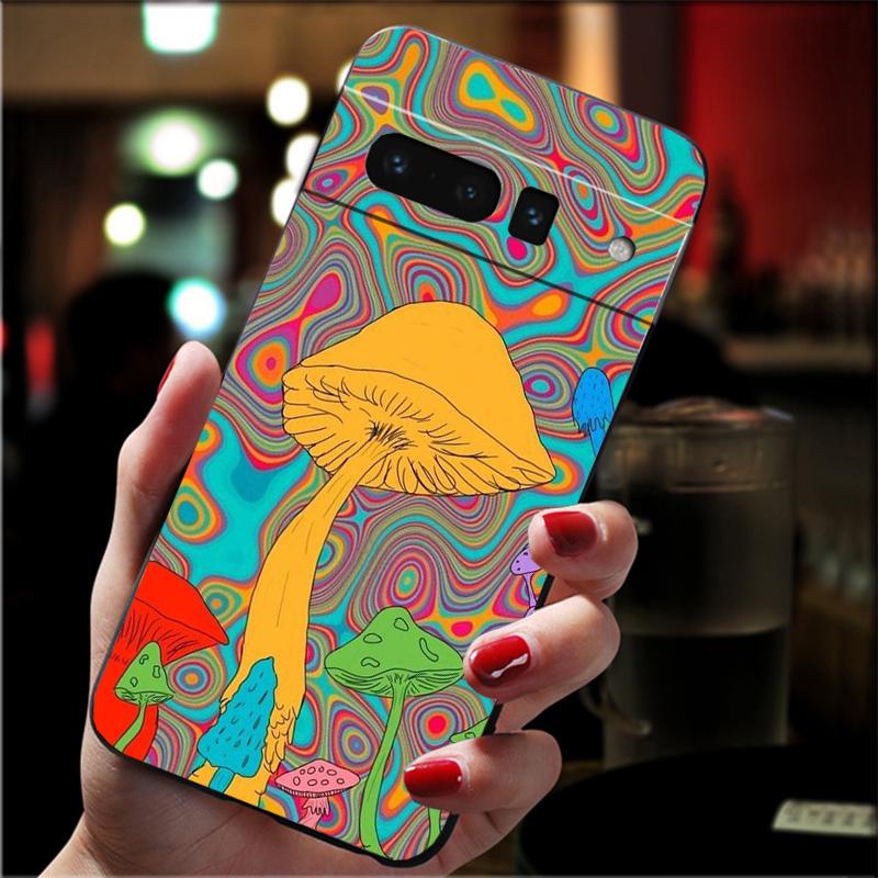Etui na telefon do Google Pixel 10 9 Pro XL 9A 8 7 6 Pro Pixel 8A 7A 6A Pixel 8 7 6 5 Etui z grzybami