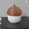 3D Printed Acorn Storage Box for Small Items and Home Decor