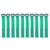 10pcs/set Reusable Fishing Rod Tie Holder Strap Suspenders Fastener Hook Loop Cable Cord Tie Belt Fishing Tackle Box Accessories