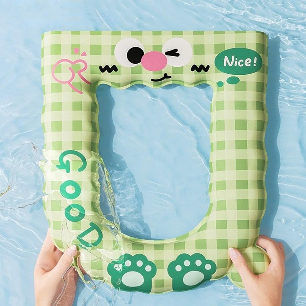 2PCS Cartoon Pattern EVA Toilet Pad Thicker Toilet Pad Toilet Accessories Closestool Mat Household