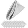 Premium Satin Dinner Napkins 40x40cm, Muitple Set Soft Washable Table Napkins, Elegant Solid Color Cloth Napkins for Wedding Party Dining Decor