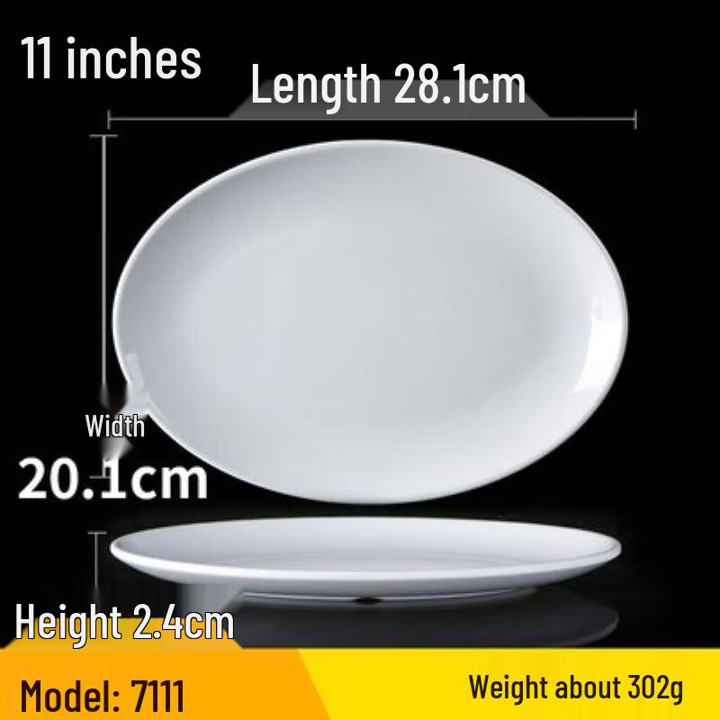 Commercial Melamine Round Serving Plate