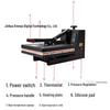 Manual High-Pressure Heat Press Machine for T-Shirt Printing - 38x38 cm