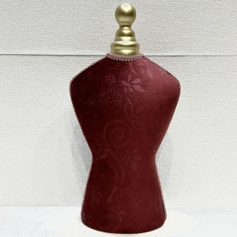 Flannel Exquisite Jewelry Display Rack Necklace Model Showcase Stand Counter Jewellery Show Holder Live Stream Storage Shelf