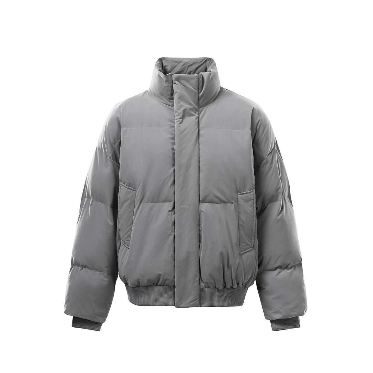 RUIIENRS x ARBENDO 2025 Зимняя хлопковая куртка свободного кроя с воротником-стойкой MY1388 Double Extra Large