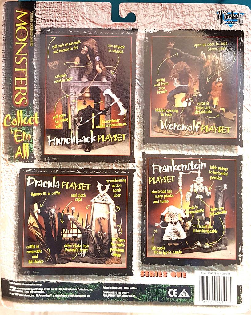 Todd McFarlane Monsters Series 1 Frankenstein Playset