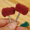50/10pcs Mini Drill Abrasive Brush Nylon Buffing Polishing Wheel Sanding Head Scouring Pad Electric Grinder Brushes Rotary Tools