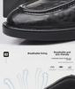 Men's Hand-Scratched Leather Shoes for Spring & Autumn - Business, Casual, Wedding, British & Korean Styles