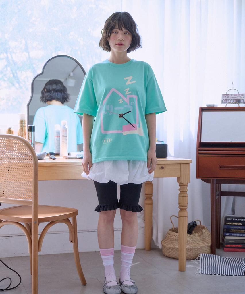 AMBLER Bedlove Graphic Short Sleeve T-Shirt As1320 (Mint)