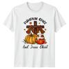 Pumpkin Spice And Jesus Christ Unisexs TShirt Fall Season Christian Faith