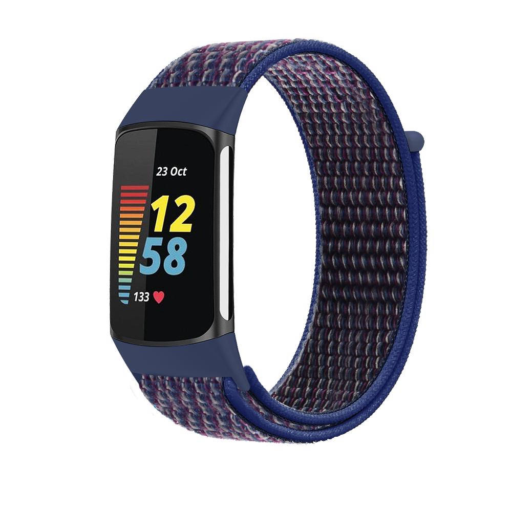 Nylon Strap for Fitbit Charge 6 Smart Watch Sports Nylon Weave Loop Bracelet Wristband Correa Pulsera for fitbit Charge 5 Band